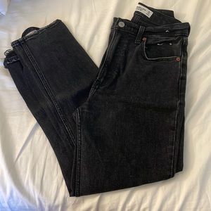Abercrombie distressed black jeans